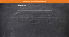 Desktop Screenshot of fuckpage.com